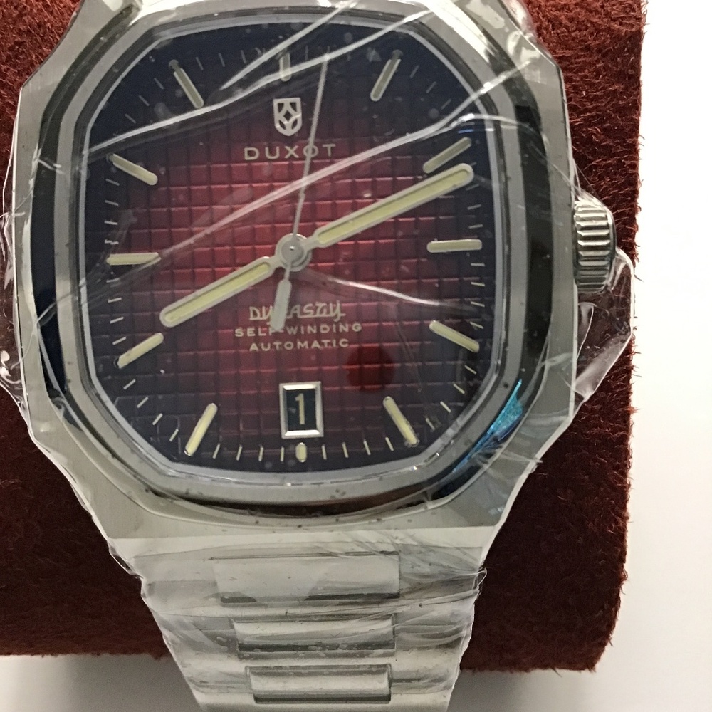 Duxot watch 38mm Merlot Red